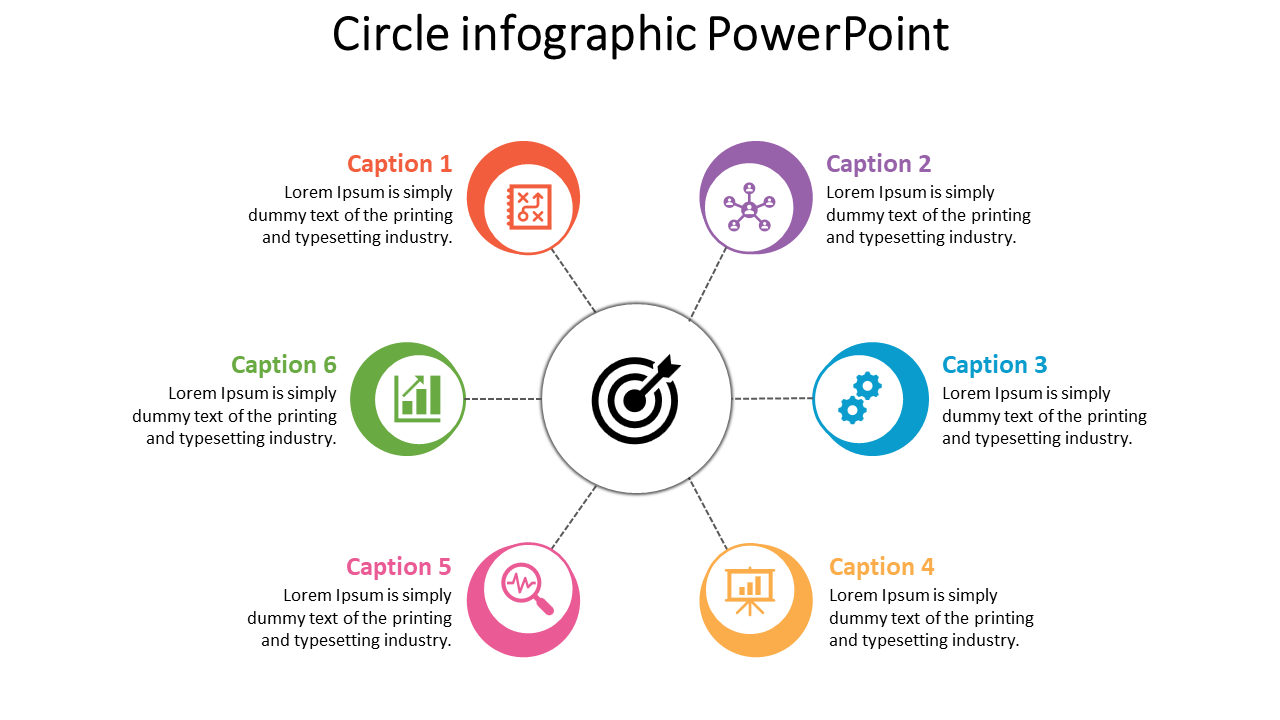 Circle Info Graphic PowerPoint and Google Slides Themes for Clients